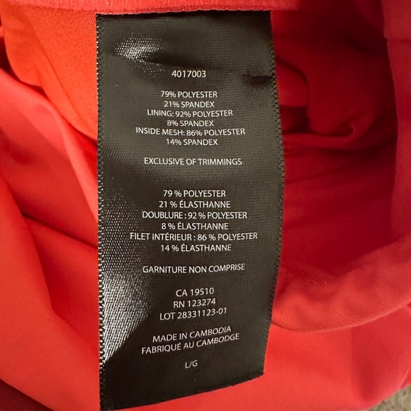 Lole Pull On Active Skort in Coral Size Large Women’s - Picture 10 of 12